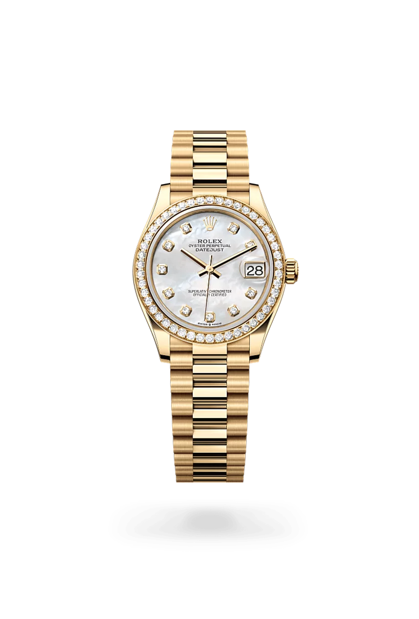 最安 Rolex Datejust in Gold, M278288RBR-0006 | Zegg Watches ベッド・マット・カバー