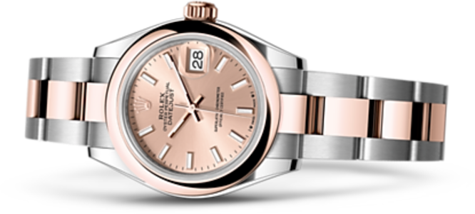 Rolex Lady‑Datejust in Edelstahl Oystersteel und Gold, M279161-0024 
