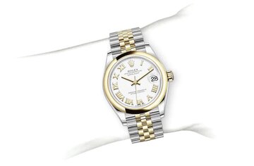 Rolex Datejust in Edelstahl Oystersteel und Gold, M278243-0002
