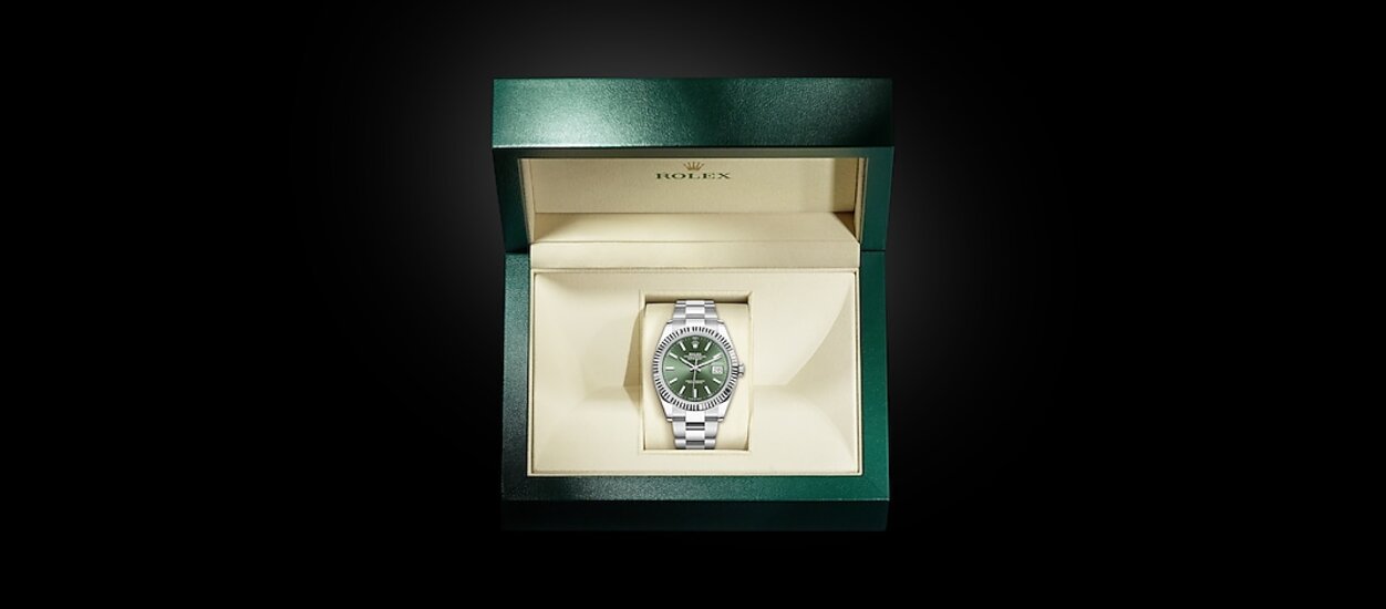 Rolex Datejust in Oystersteel Oystersteel and gold M126334 0027