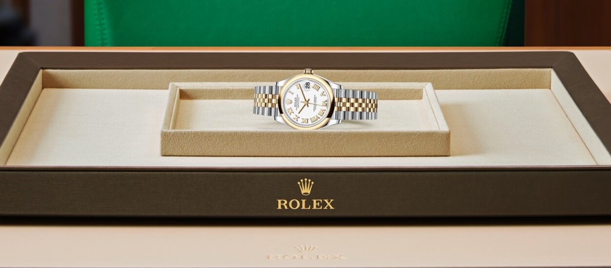 Rolex Datejust in Edelstahl Oystersteel und Gold, M278243-0002