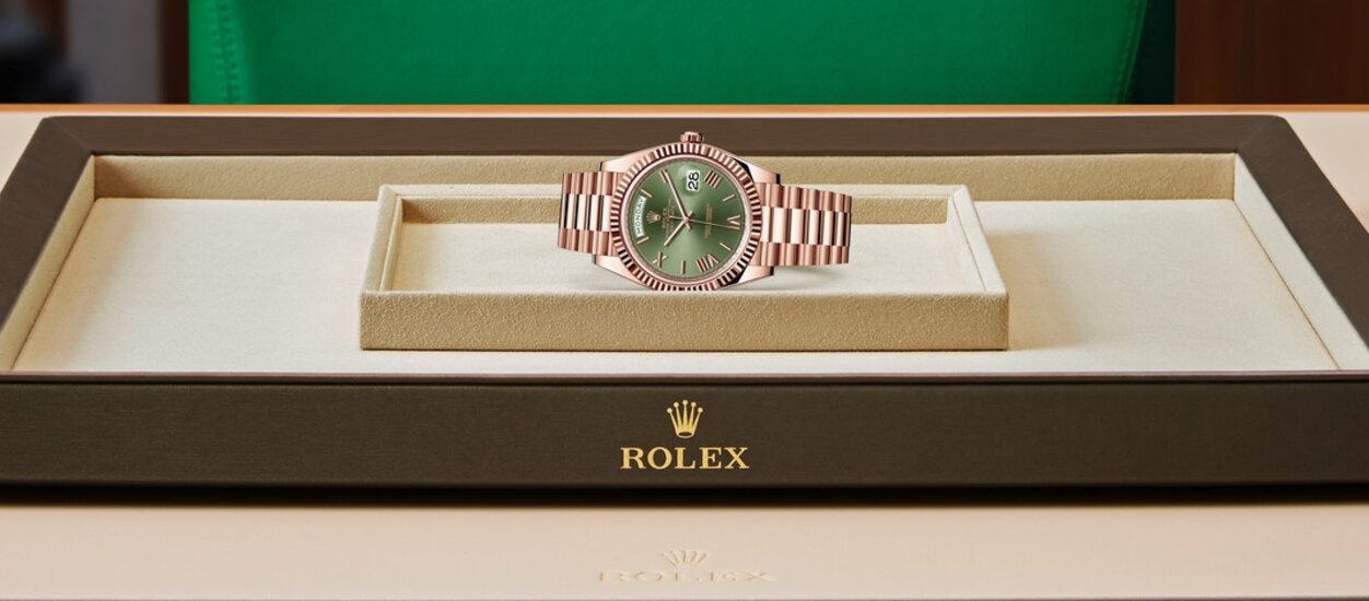 Rolex Day‑Date in Gold, M228235-0025 | Zegg Watches & Jewellery 