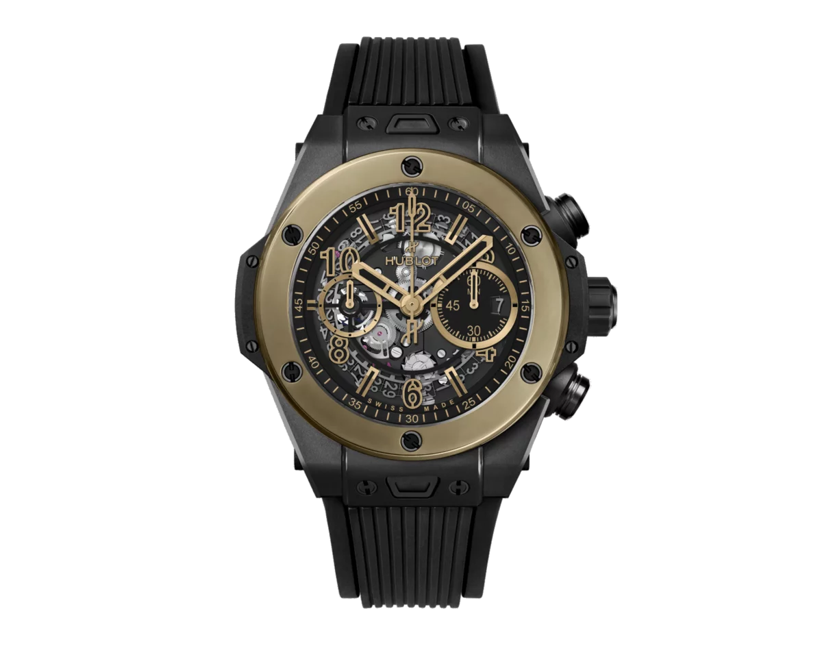 Hublot Watches Hublot Schwarz Gold Big Bang Unico Ceramic Magic