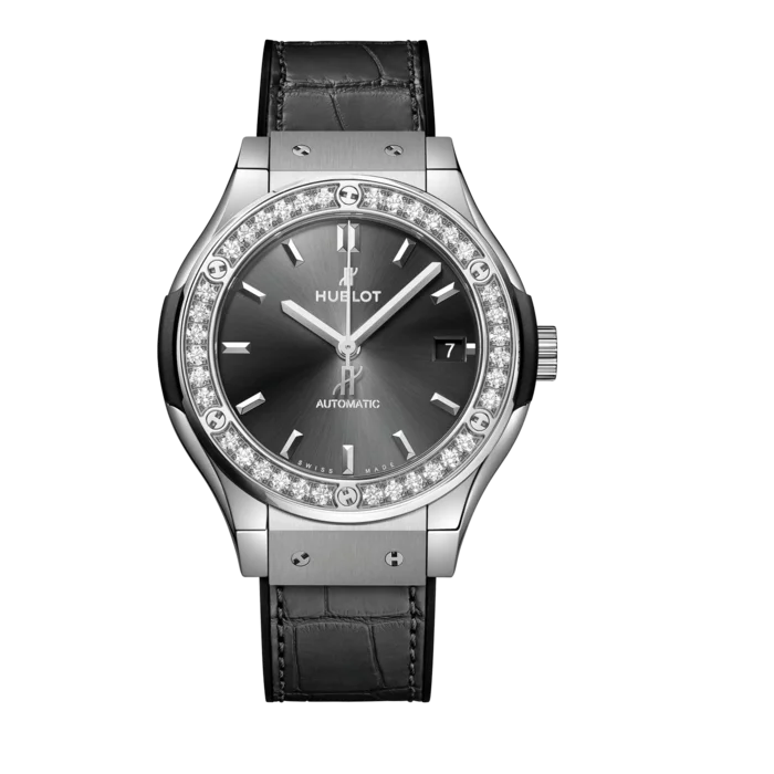 Classic Fusion Titanium Diamonds 38mm: Hublot watch Zegg Watches