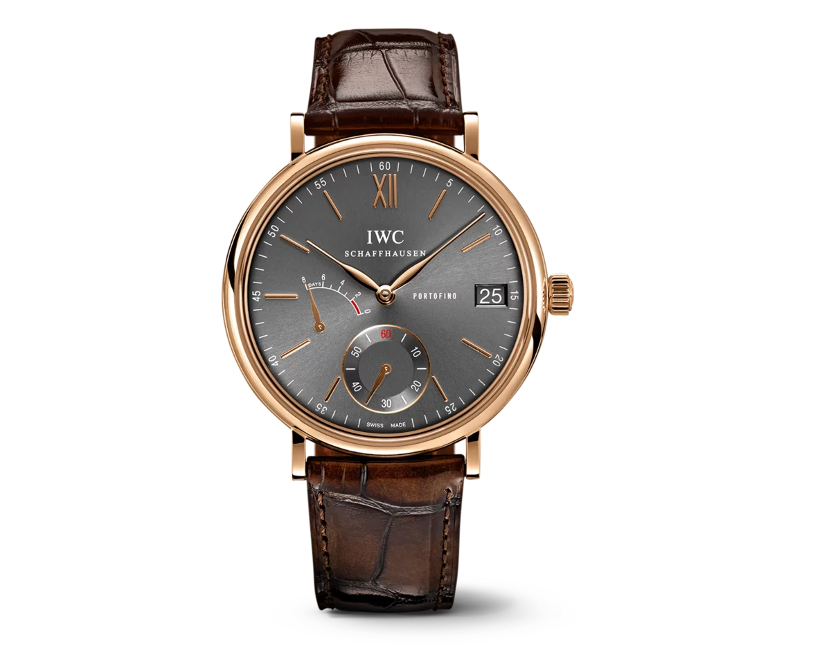 Portofino Automatic Iw510104 IWC Portofino Hand Wind Grey Dial 18
